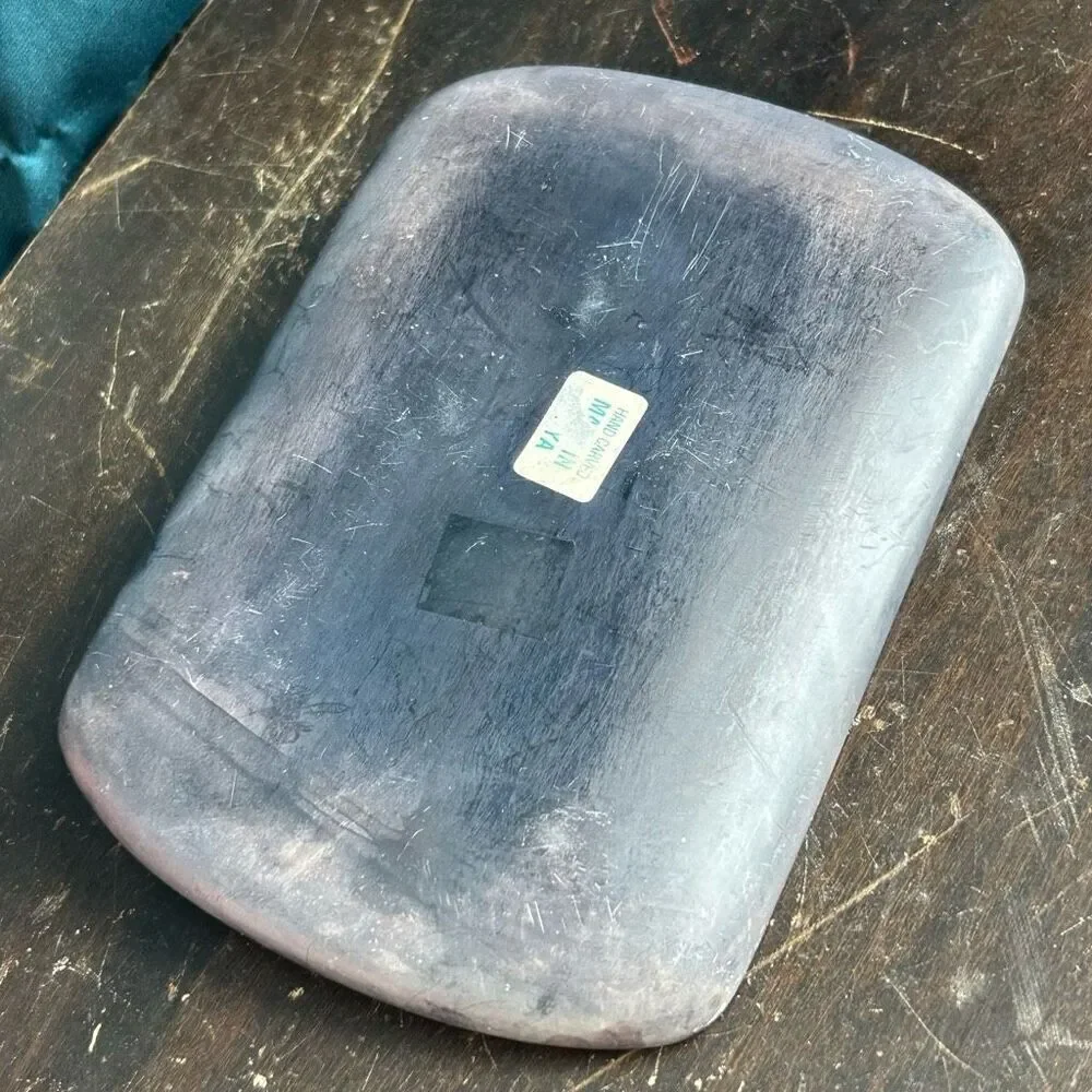Hand Carved Elephant Soapstone Trinket Soap Dish